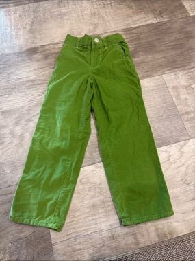Little English Bright Green Corduroy Pants